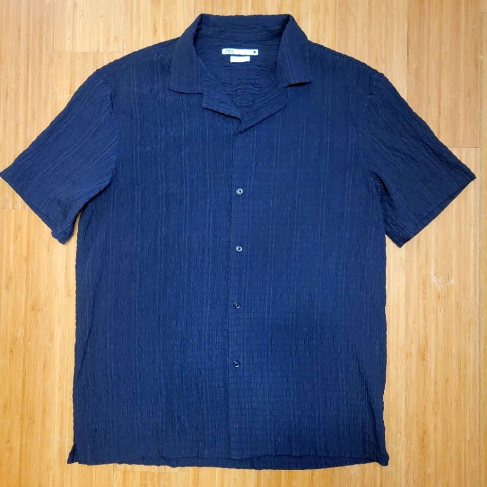 Mens Zara Black Lightweight T-Shirt